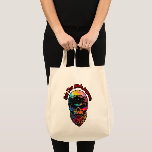 Estampas Hip Hop - Colorful Skull - Bolsa (Anverso (producto))