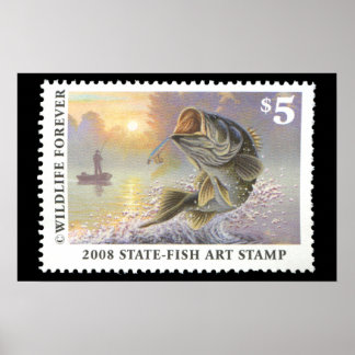 Estampilla de arte de la conservación 2008