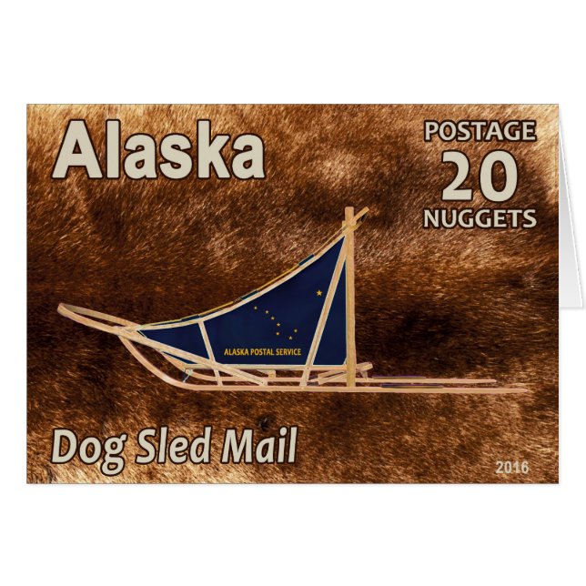 Estampilla de correo de alaska (Anverso (Horizontal))