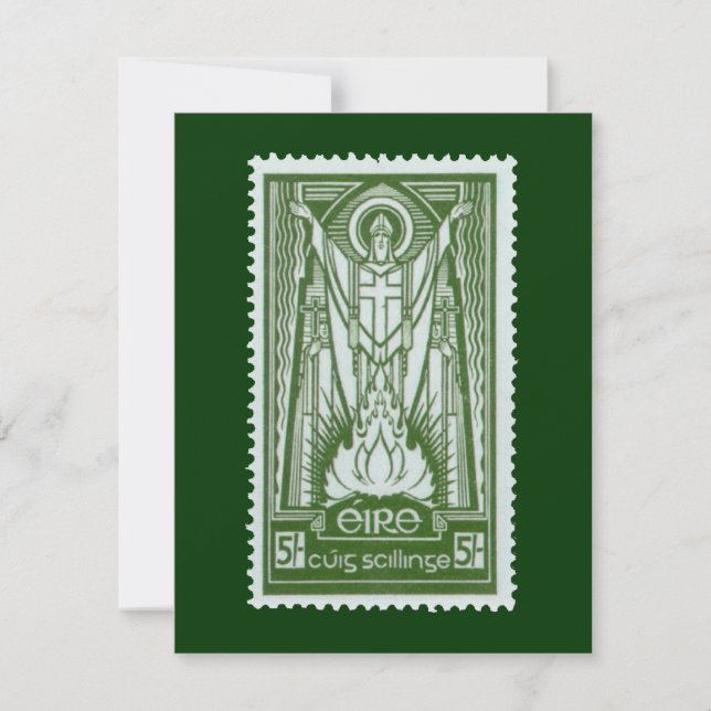 Estampilla de rehenes de San Patricio (Anverso)