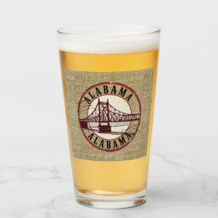 Estampilla del puente Retro Alabama
