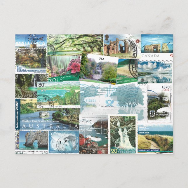 Estampillas de rehenes internacionales - postal de (Anverso)