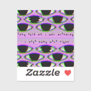 Están Viendo - Un Pegatina De Dreamcore Encantado