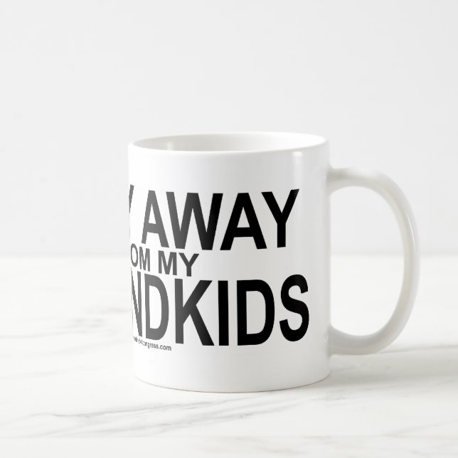 Estancia lejos de mi taza de café estándar de los (Derecha)