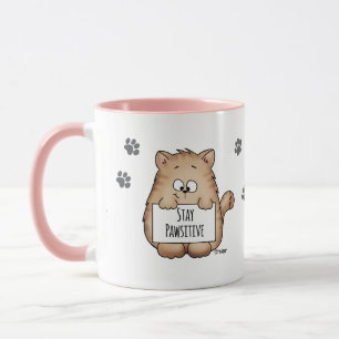 Estancia Pawsitive - taza de café linda de los