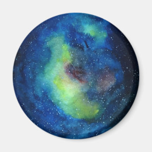 Estándar Espacial, Imán Redondo De 5,7 Cm