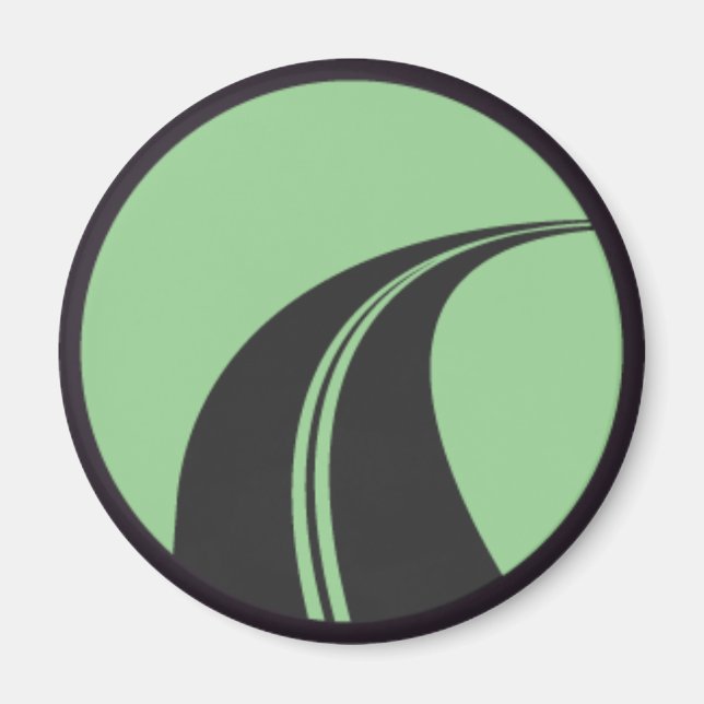 Estándar, imán circular de 2¼ pulgadas (Frente)