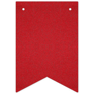 Estandarte de banderines personalizados Rojo Tomat
