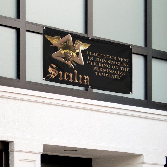 Estandarte de Señal Comercial de Sicilia (Personal (Edificio exterior)