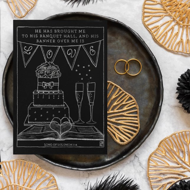 Estandarte Sobre mí es amor Tarjeta postal inspira (Subido por el creador)