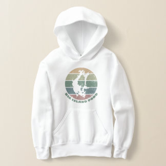 Estanque Big Island NH Emblema de Lago Vintage Ret