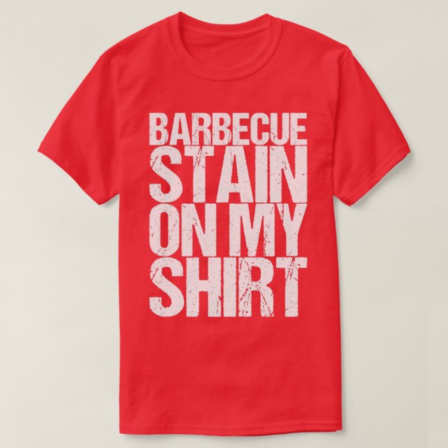 Estanque De Barbacoa En Mi Camisa (Diseño del anverso)