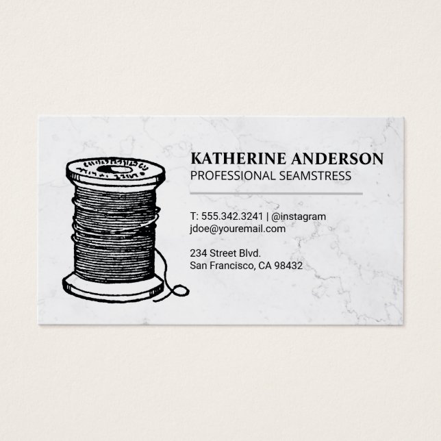 Estanque de hilo de costura (Frente)