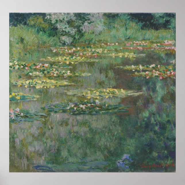 Estanque de Nenúfares de Claude Monet, Arte Antigu (Frente)