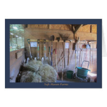 Estante de la herramienta en las granjas del asilo