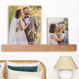 Estante Para Fotos Boda personalizada Novedosa moderna 2 foto