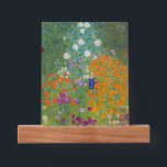 Estante Para Fotos Gustav Klimt - Jardín de flores<br><div class="desc">Jardín de flores - Gustav Klimt en 1905-1907</div>