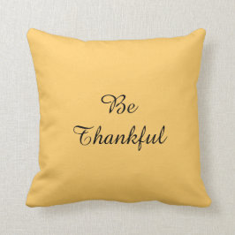 Estar agradecida almohada