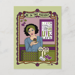 Estar en la postal Present_A_