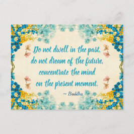 Estar presente postal - presupuesto de Buda