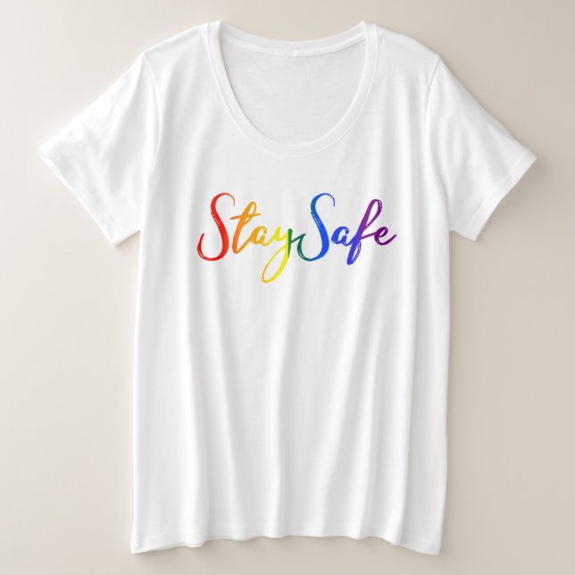 Estar seguro del orgullo en casa Distancia social  (Anverso del diseño)