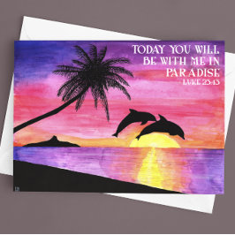 Estarás Conmigo En La Tarjeta De Simpatía Paradise