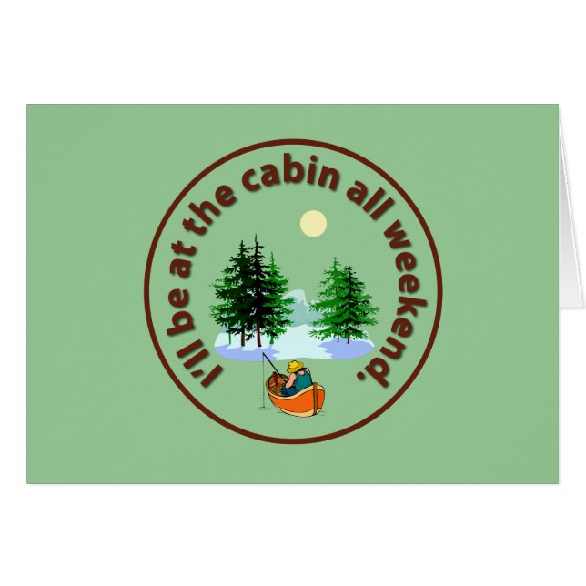 Estaré en la cabina todo el fin de semana (Anverso (Horizontal))