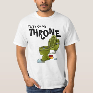 Estaré en mi camiseta del trono