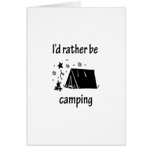 Estaría acampando bastante