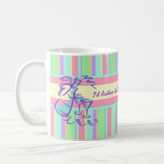 Estaría bebiendo bastante la taza de café de