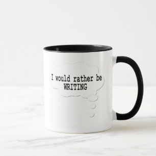 Estaría escribiendo bastante la taza para los