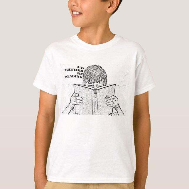 Estaría leyendo bastante la camiseta (Anverso)