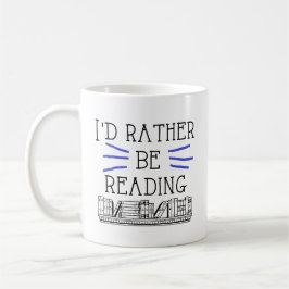 Estaría leyendo bastante la taza