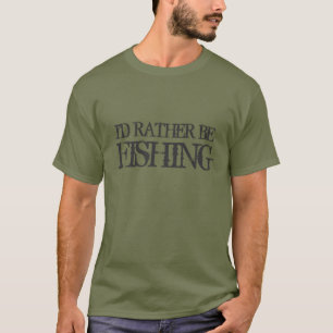 Estaría pescando bastante la camiseta para los