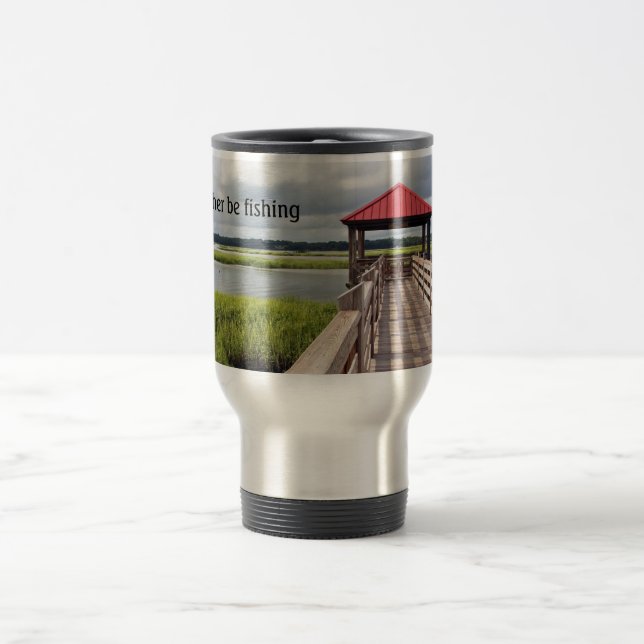 Estaría pescando bastante la taza inoxidable del (Centro)