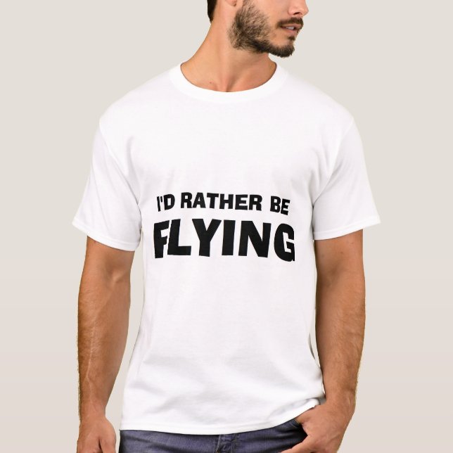 "Estaría volando bastante" la camisa (Anverso)