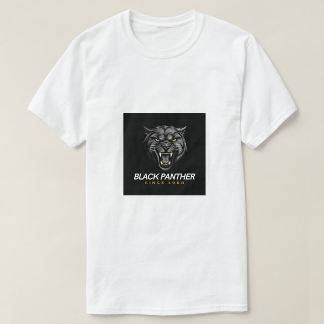 ¿Estás buscando una camiseta de pantar negro? (Diseño del anverso)