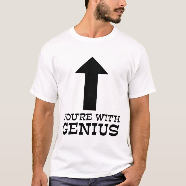 Estás Con Camiseta Divertida De Genio (Anverso)