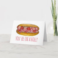 Estás en una tarjeta de felicitaciones Roll (Lobst