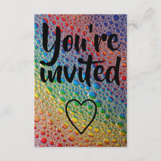 Estás invitado a la tarjeta de invitación de PERSO