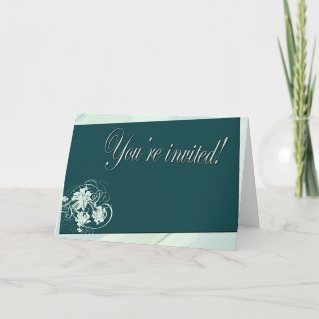 Estás invitado - crea tu propia invitación (Anverso)