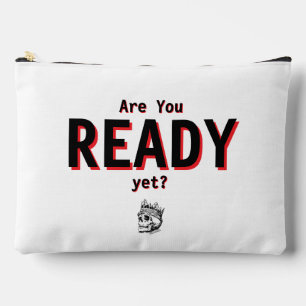 ¿Estás listo ya? Bolsa de maquillaje