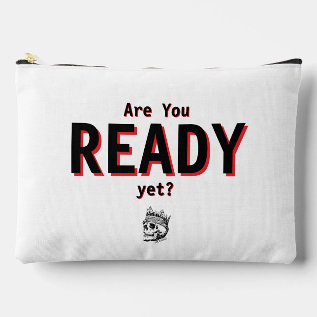 ¿Estás listo ya? Bolsa de maquillaje (Anverso)