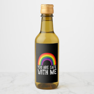 Estás Seguro Conmigo LGBTQ Mes del Orgullo Arcoíri