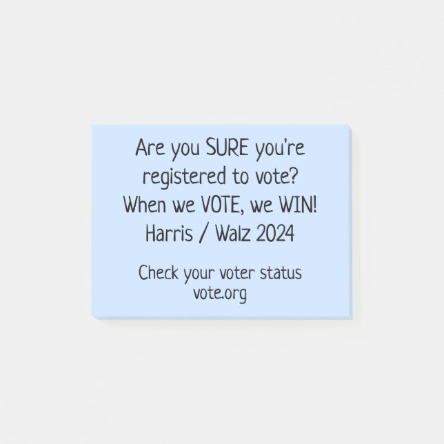 ¿Estás seguro de que estás registrado? Notas a los (Anverso)