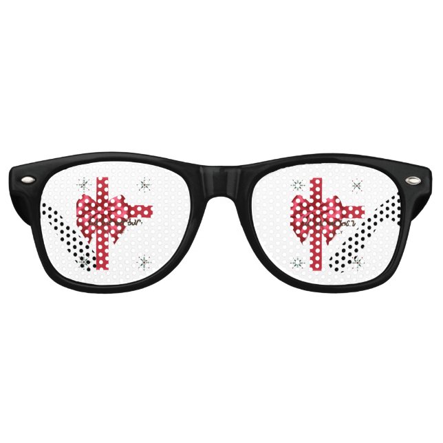 Estas Son Las gafas De Sol Retro Fiesta Rojo De Te (Anverso)