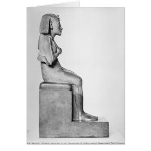 Estatua asentada de Amenophis IV
