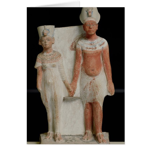 Estatua de Amenophis IV y Nefertiti (Frente)
