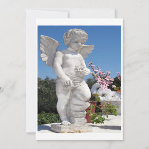 Estatua De Ángel En Blanco