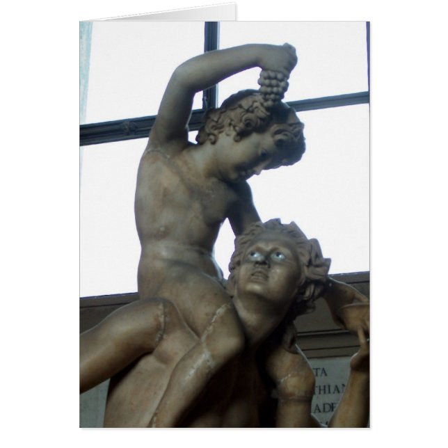 Estatua de Baco en el Vaticano (Frente)